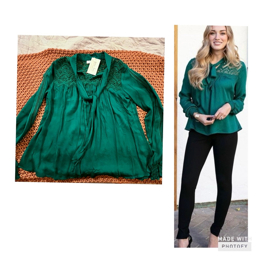 Emerald Green Women's Top